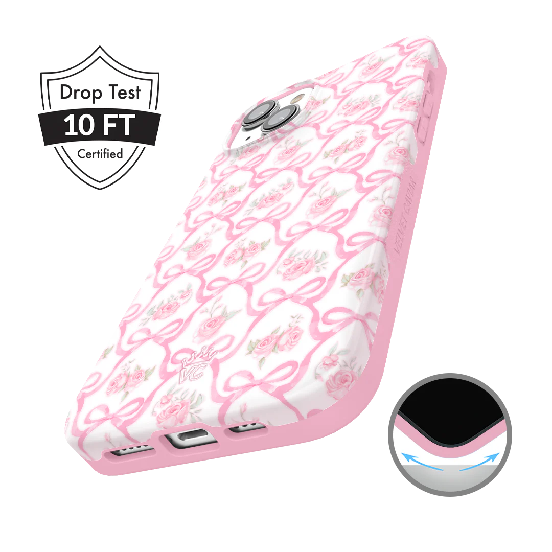 Lovely Pink Bows iPhone Case - Image 44