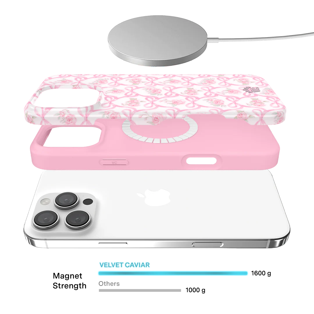 Lovely Pink Bows iPhone Case - Image 8