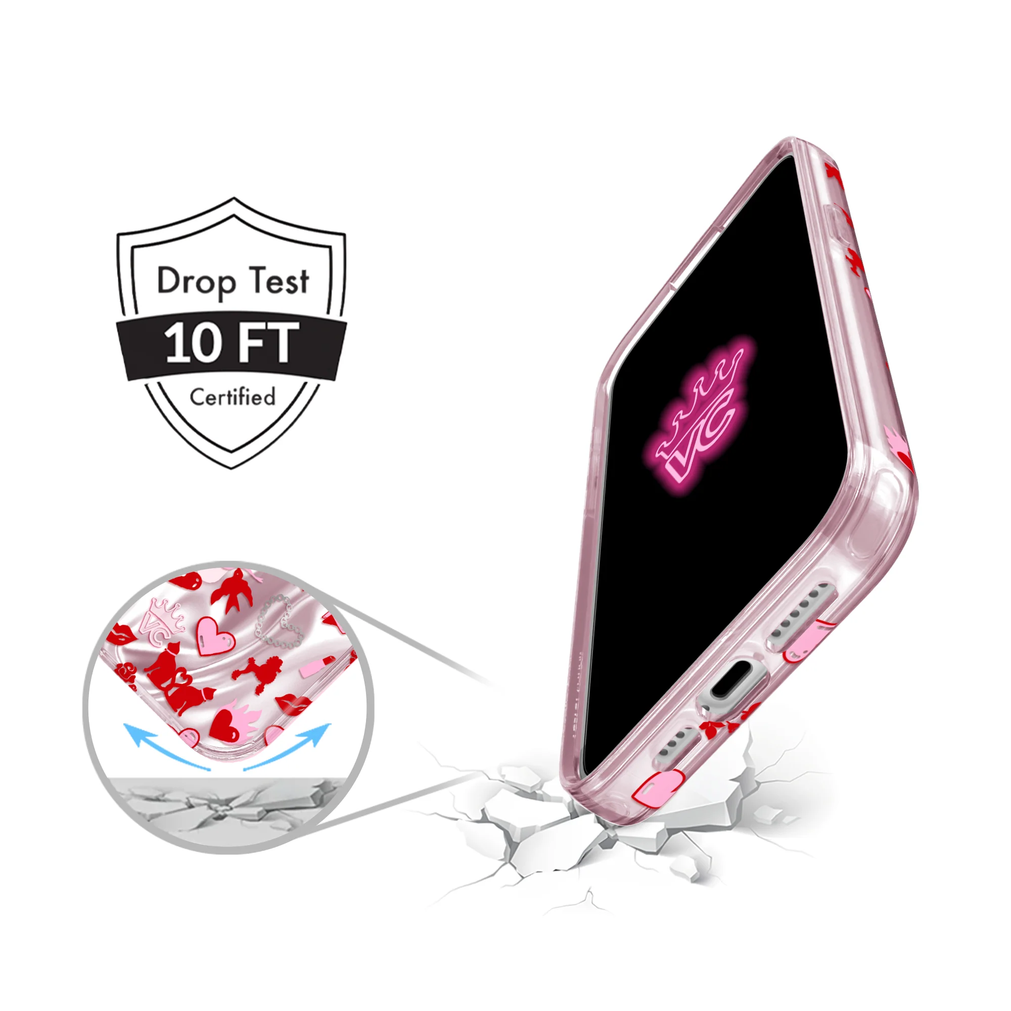 Lover Girl Holo iPhone Case - Image 57