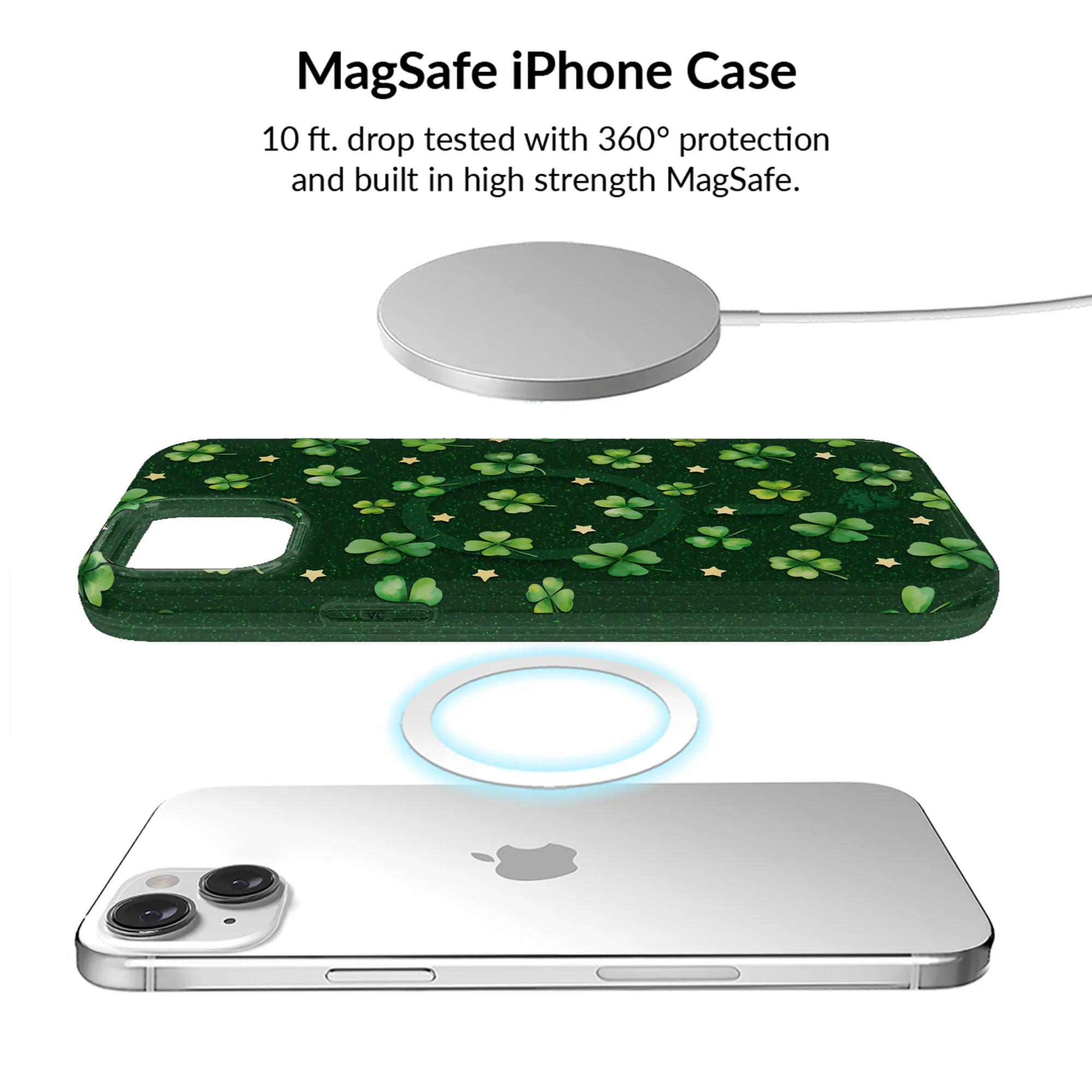 Lucky Clover Glitter iPhone Bundle Set - Image 51