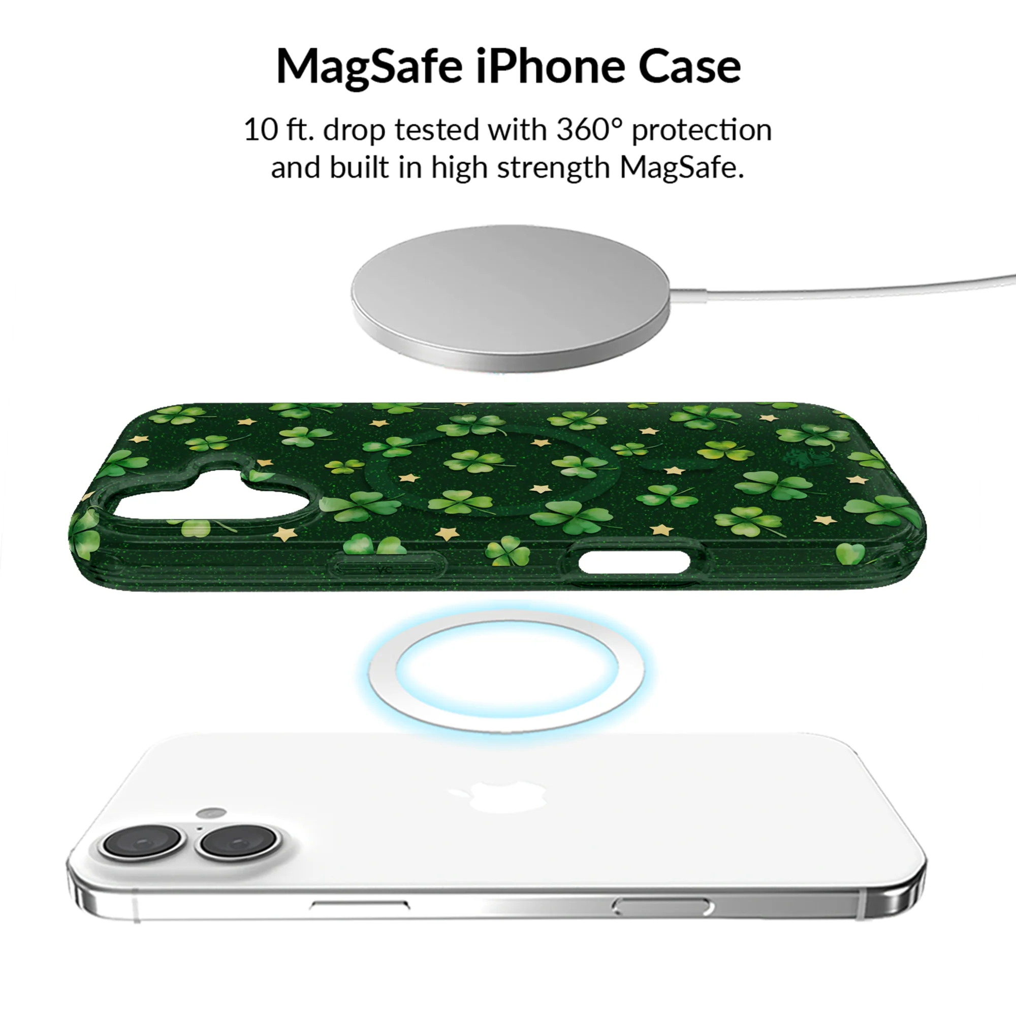 Lucky Clover Glitter iPhone Bundle Set - Image 58