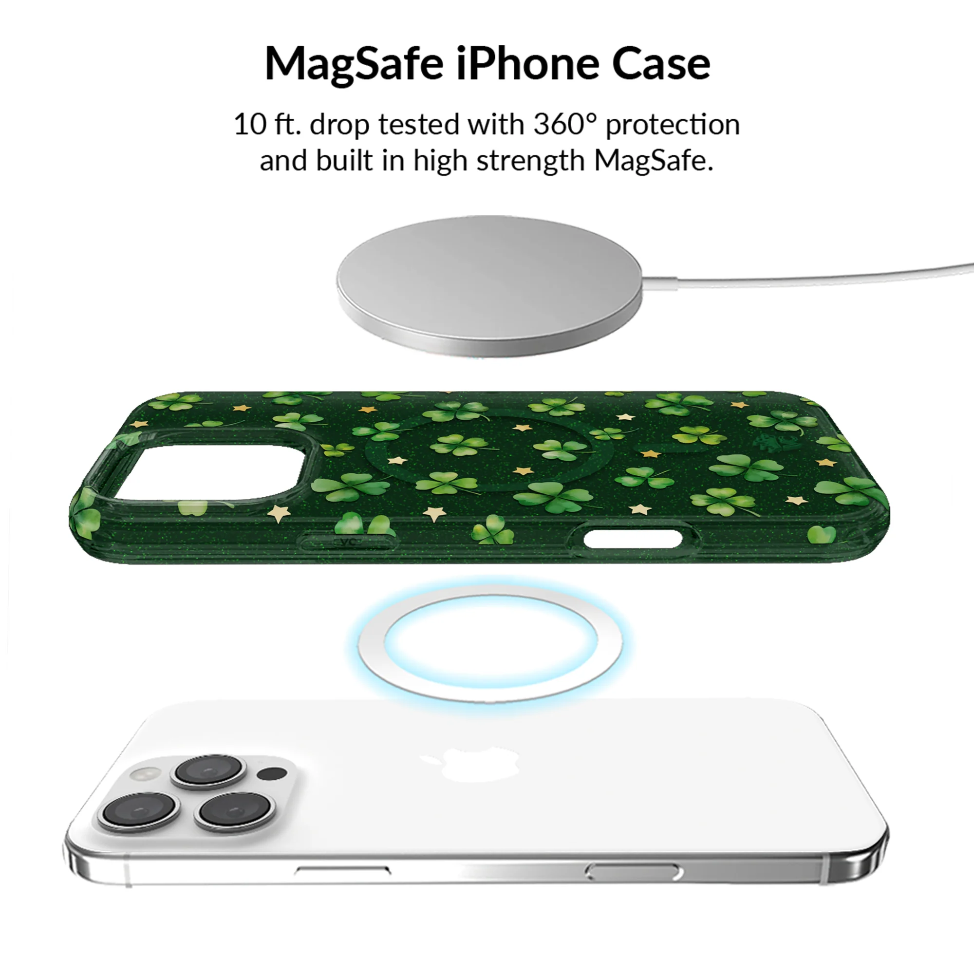Lucky Clover Glitter iPhone Bundle Set - Image 65
