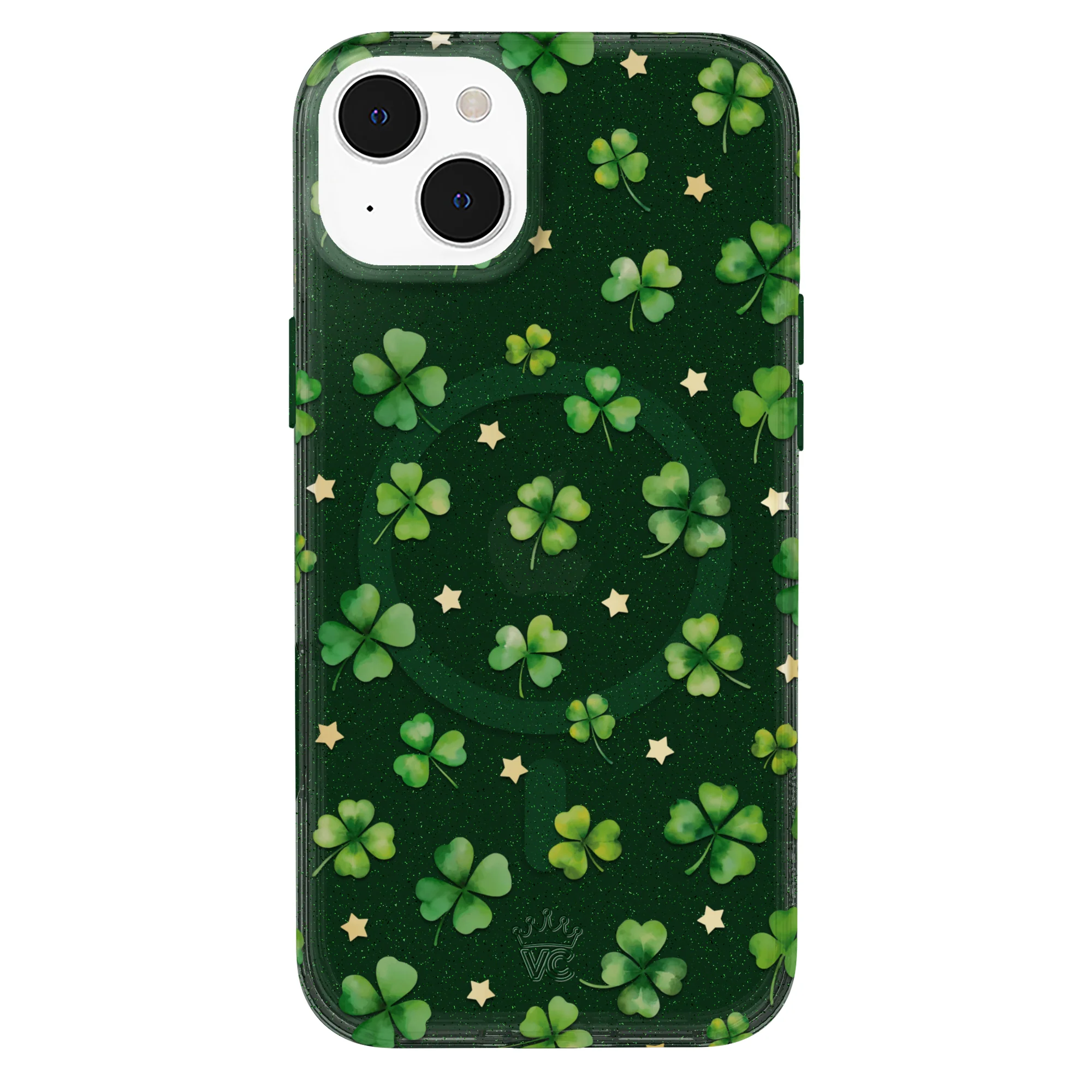 Lucky Clover Glitter iPhone Case - Image 61