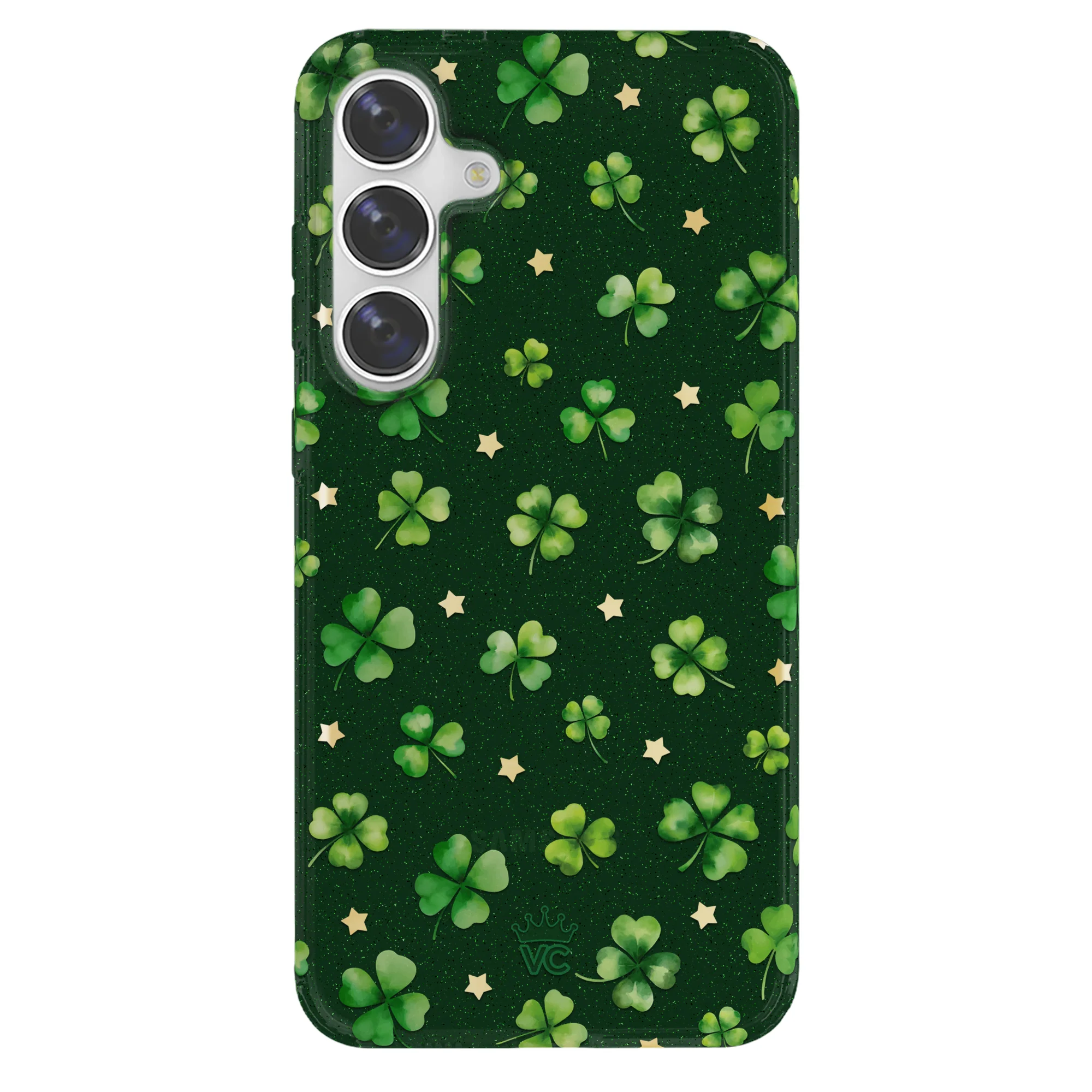Lucky Clover Glitter Samsung Case - Image 21