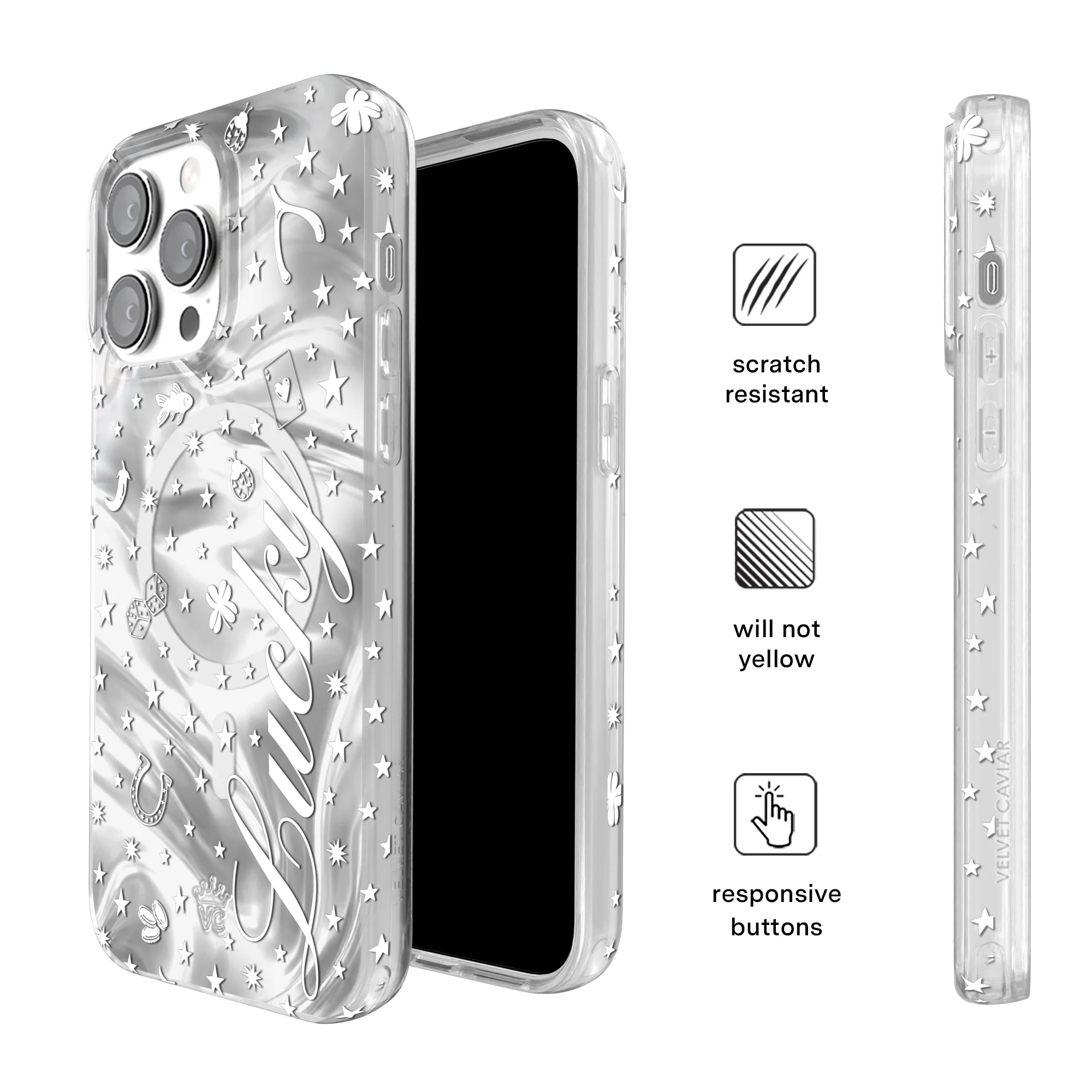 Lucky Girl Holo iPhone Case - Image 15