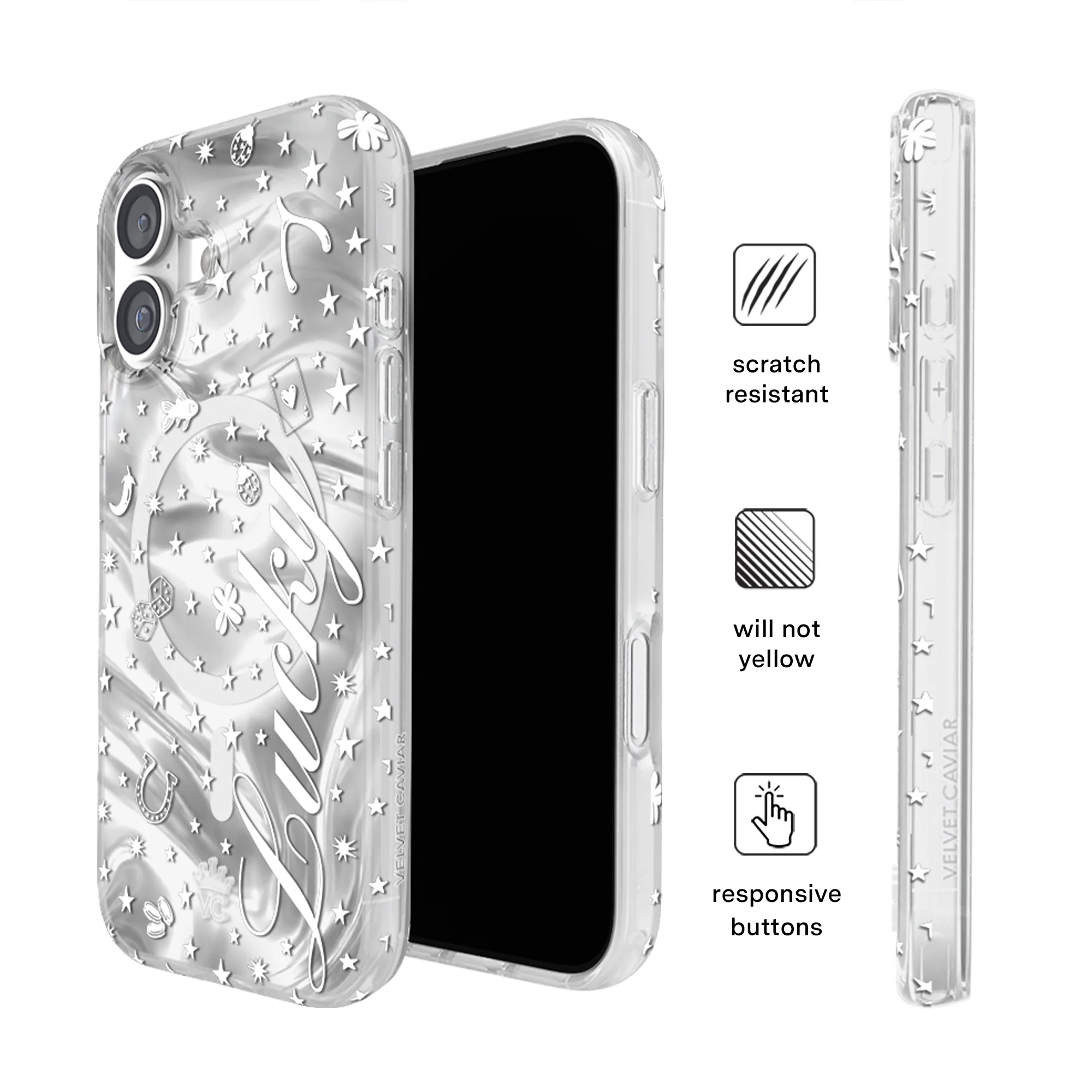 Lucky Girl Holo iPhone Case - Image 50