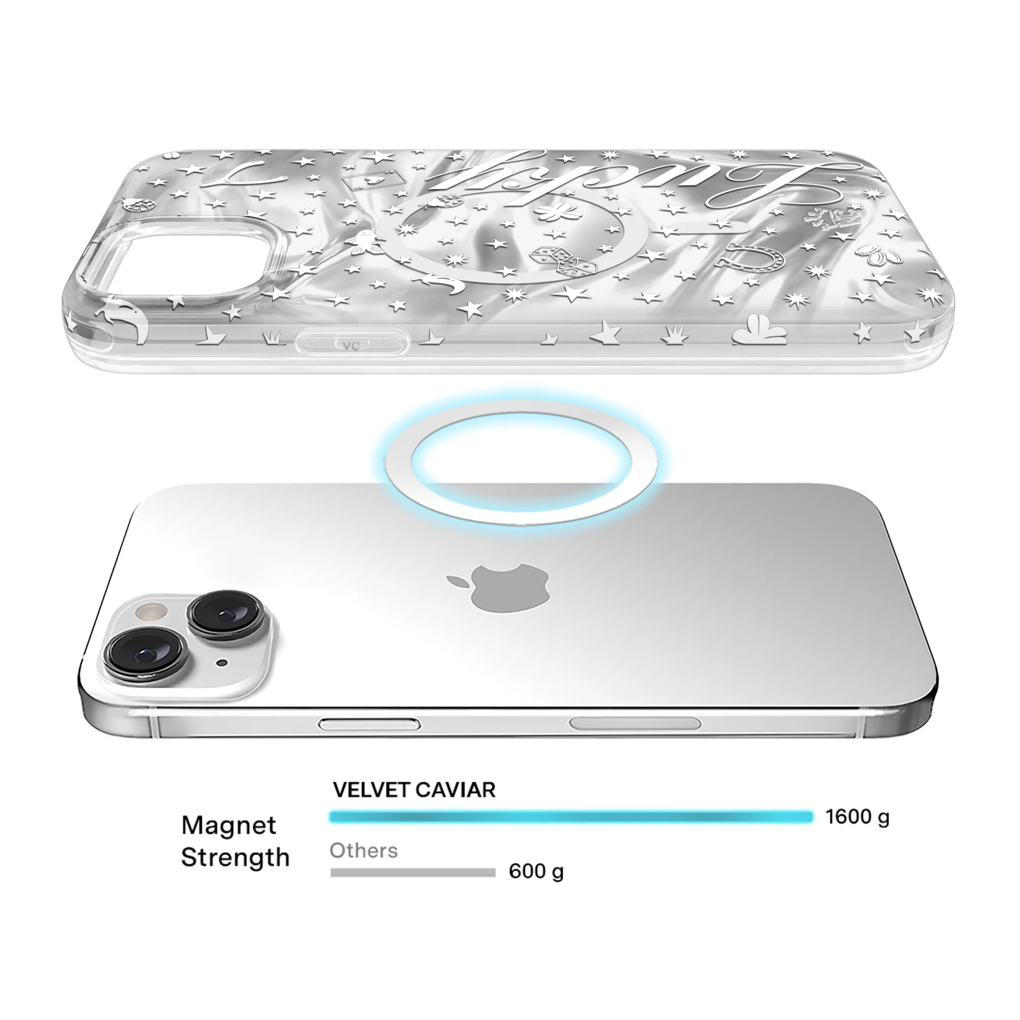 Lucky Girl Holo iPhone Case - Image 9