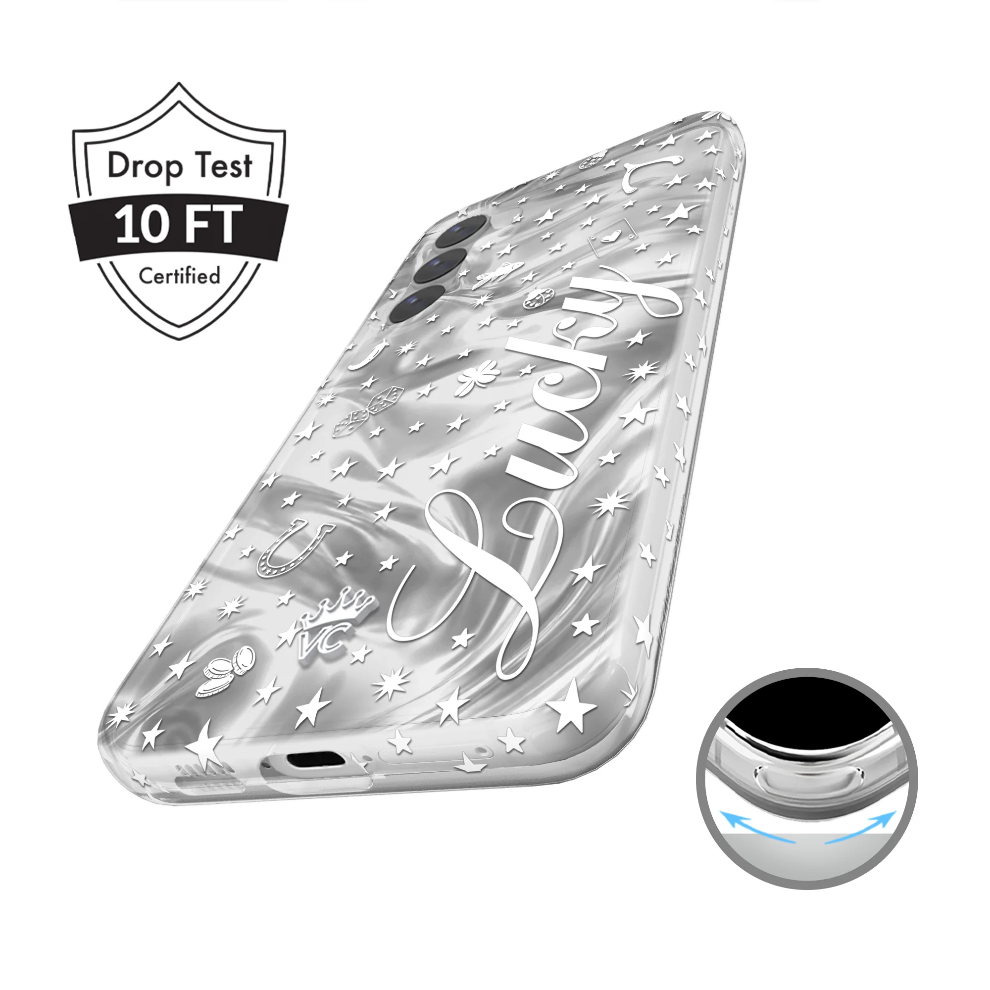 Lucky Girl Holo Samsung Case - Image 17