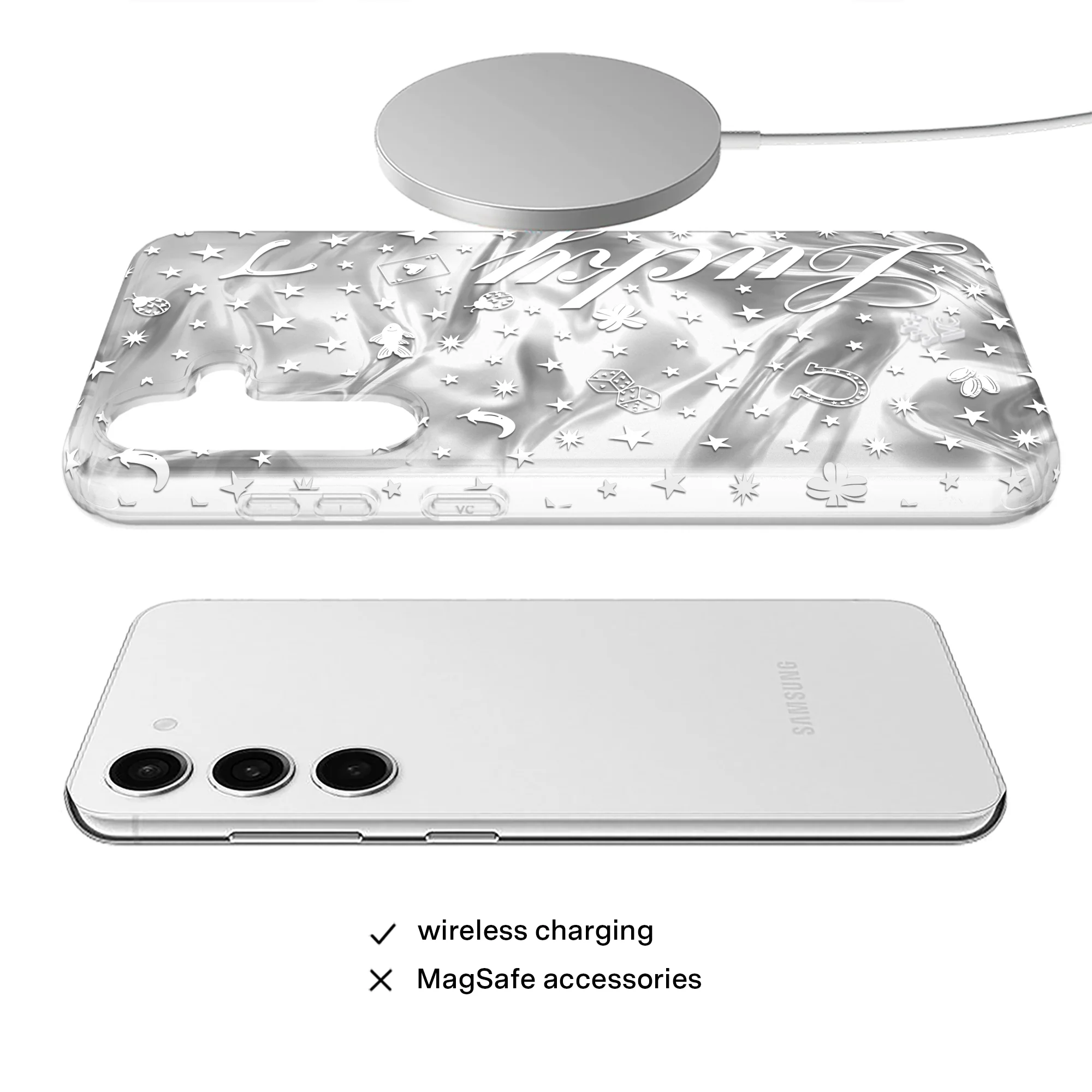 Lucky Girl Holo Samsung Case - Image 19