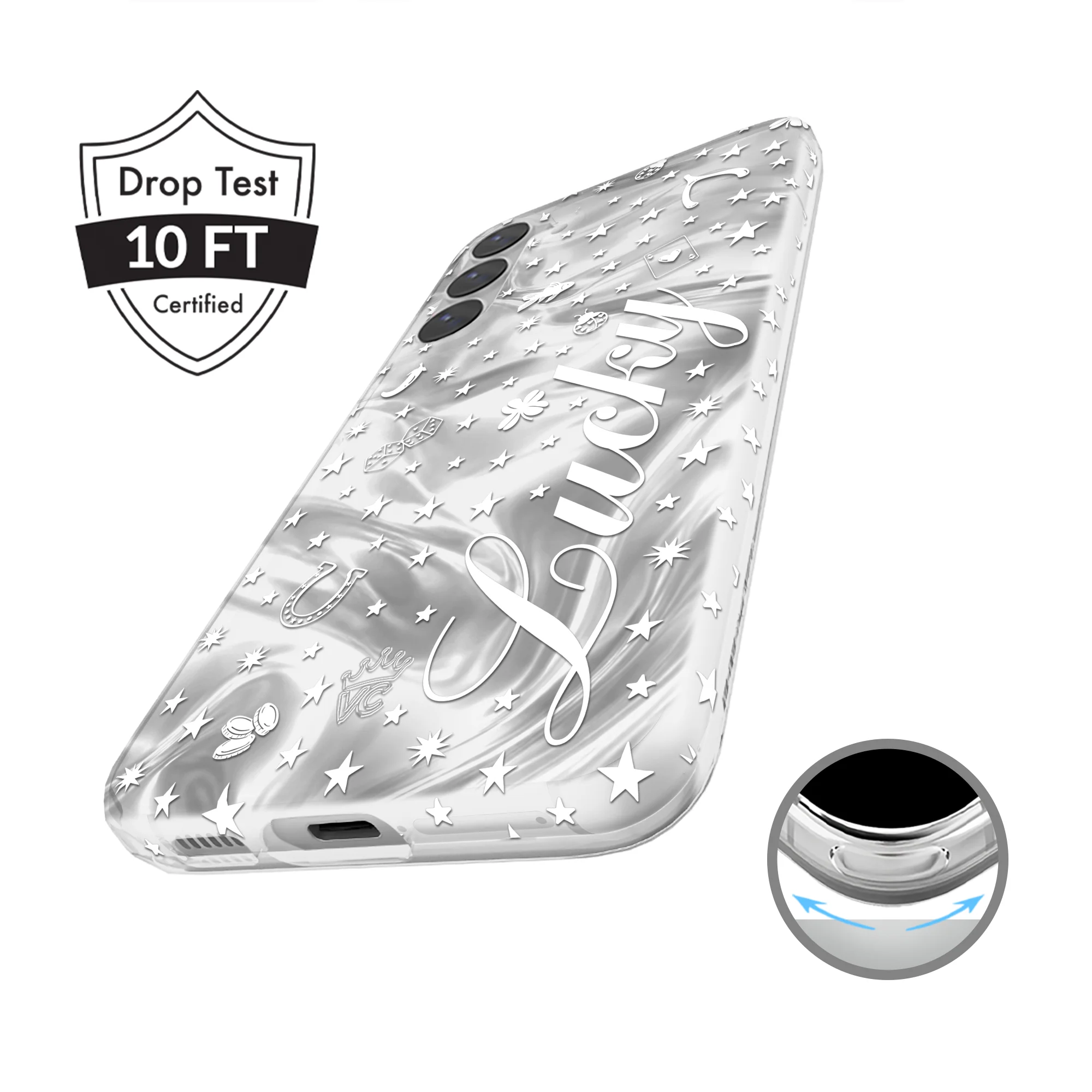 Lucky Girl Holo Samsung Case - Image 37