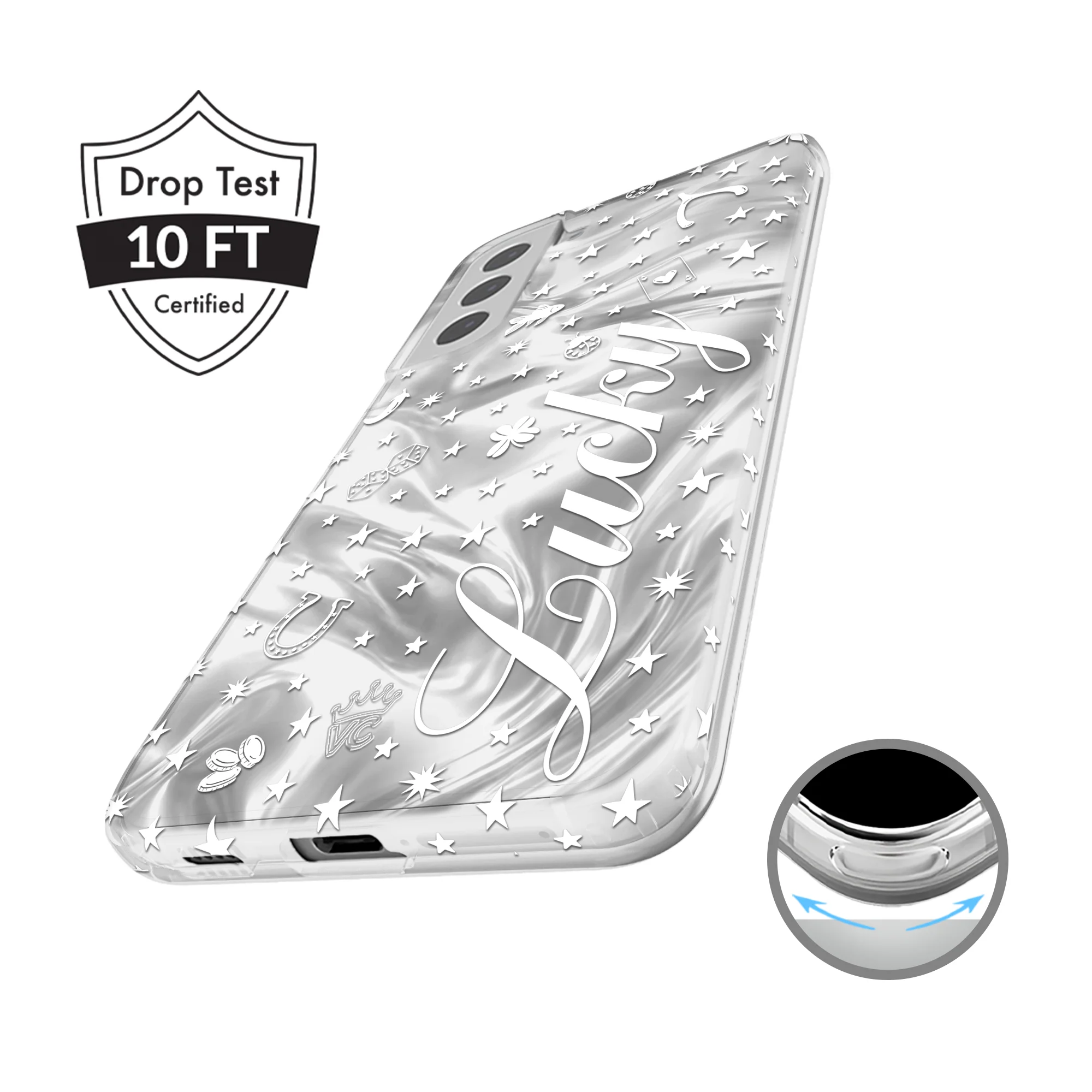 Lucky Girl Holo Samsung Case - Image 47