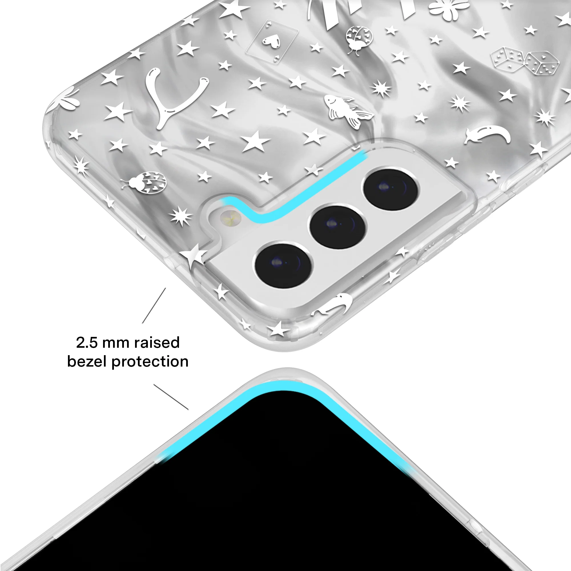 Lucky Girl Holo Samsung Case - Image 48