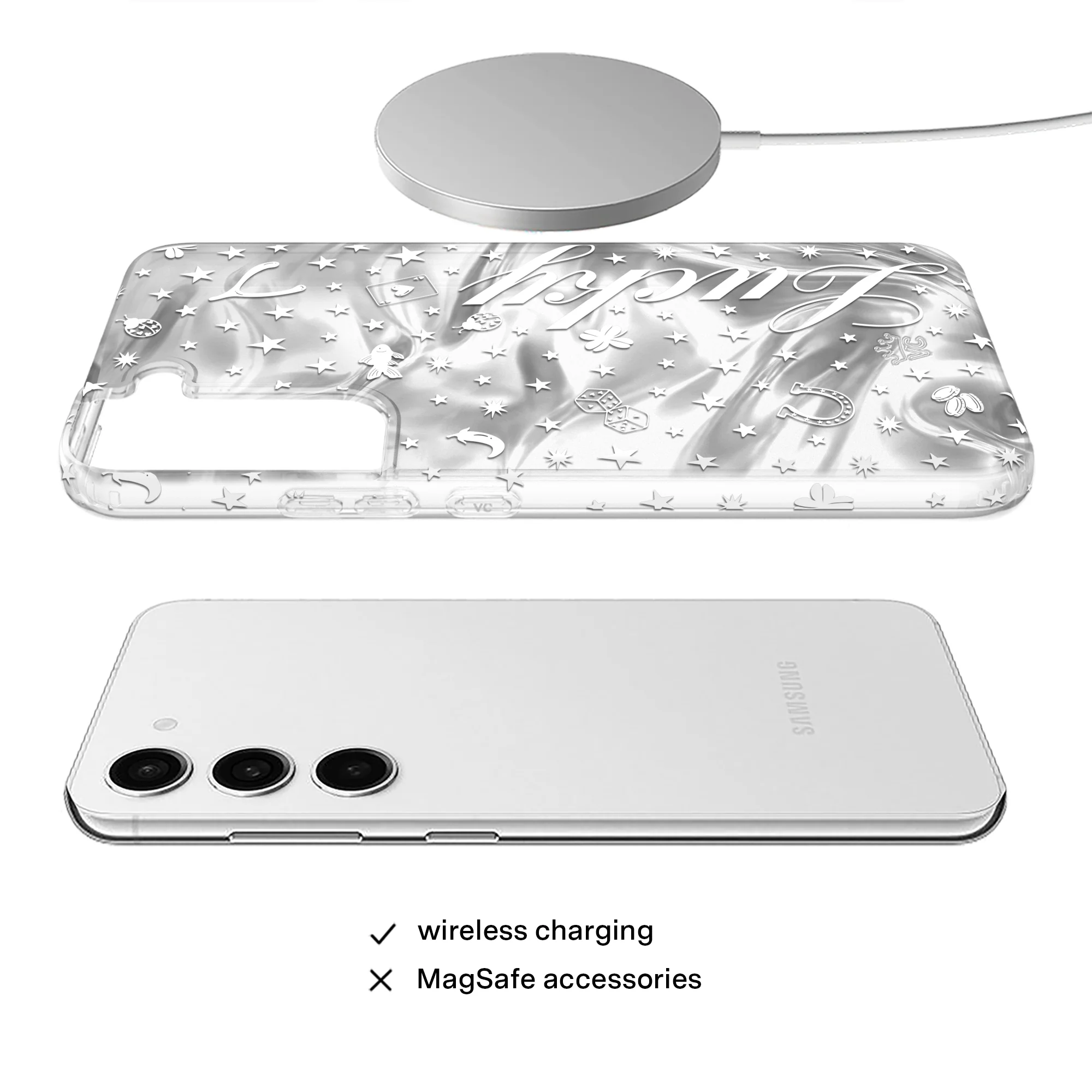 Lucky Girl Holo Samsung Case - Image 49