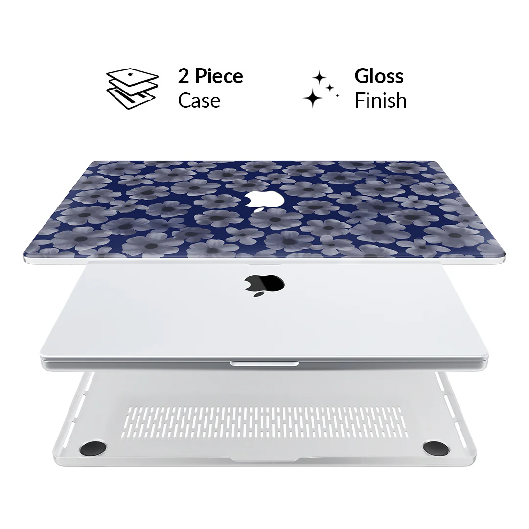 Midnight Blossom MacBook Case - Image 2