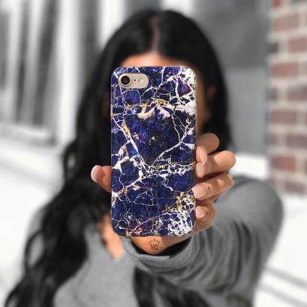 Midnight Gold Marble iPhone Case - Image 18