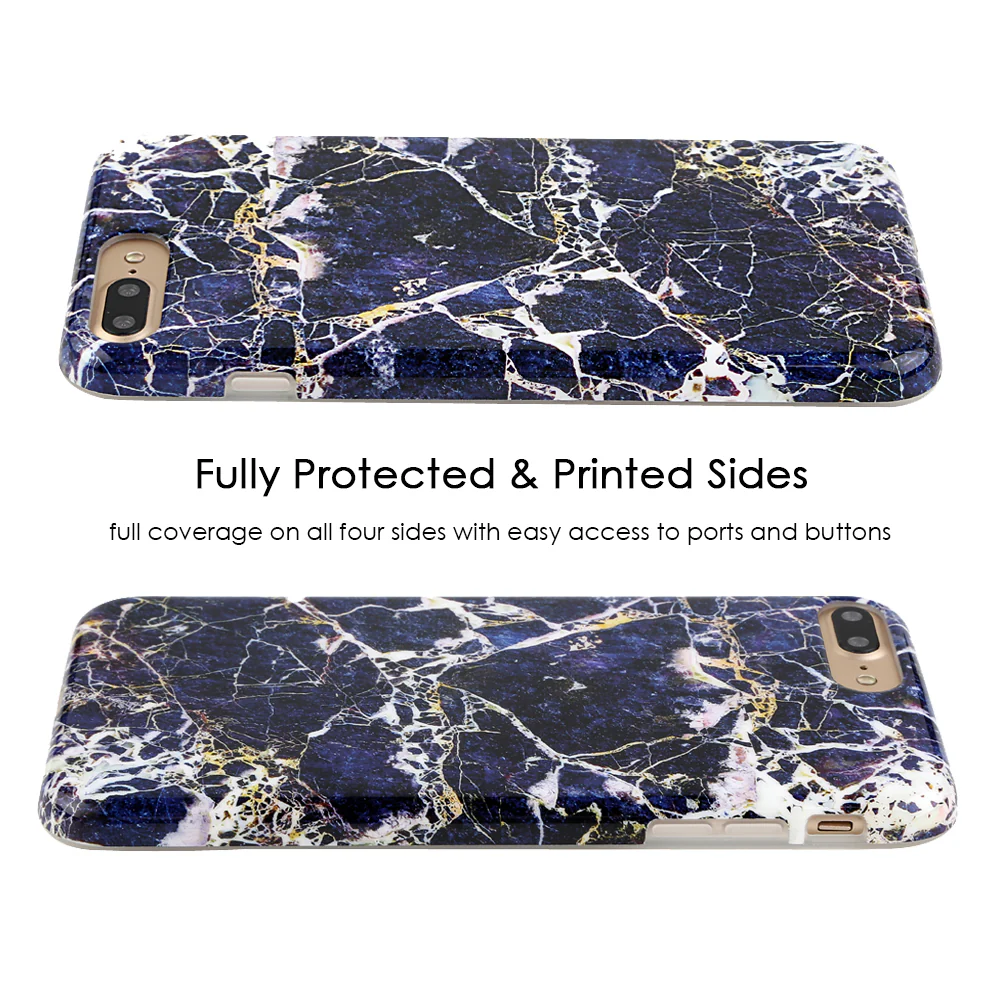 Midnight Gold Marble iPhone Case - Image 25
