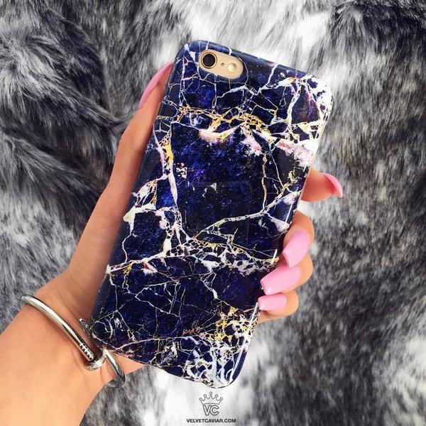 Midnight Gold Marble iPhone Case - Image 28