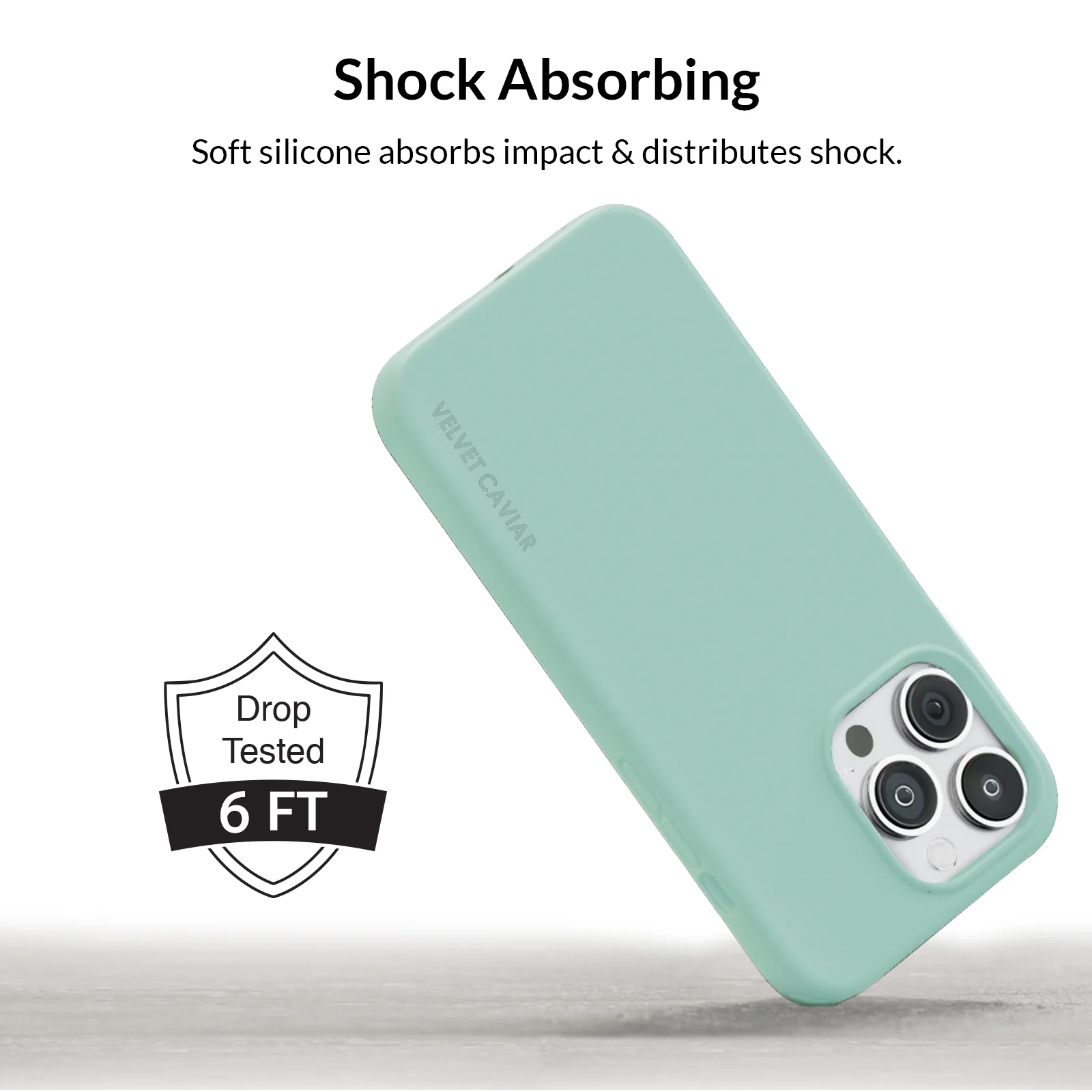 Mint Silicone iPhone Case - Image 101