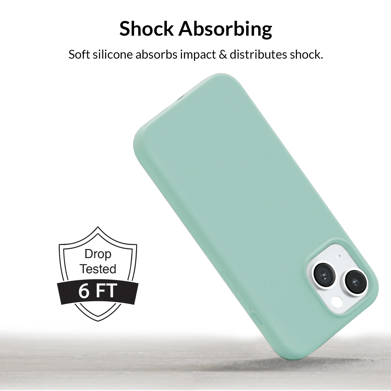 Mint Silicone iPhone Case - Image 34