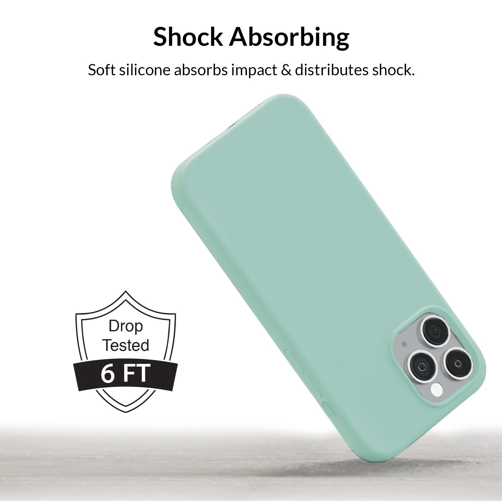 Mint Silicone iPhone Case - Image 73