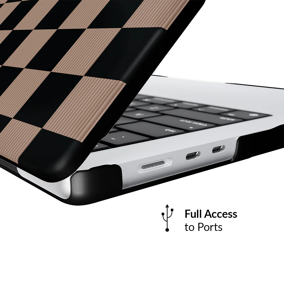 Mocha Vibe Check MacBook Case - Image 27