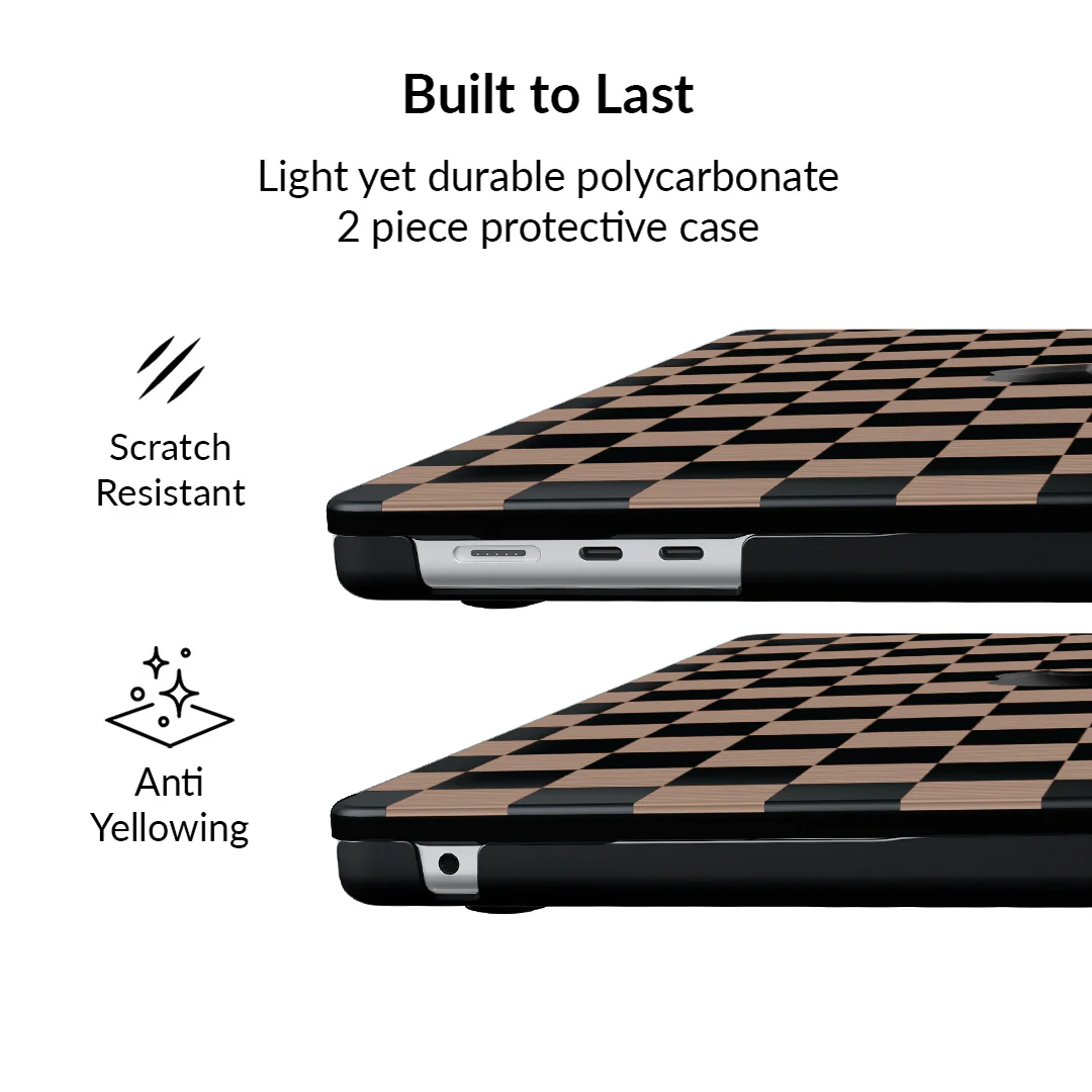 Mocha Vibe Check MacBook Case - Image 4