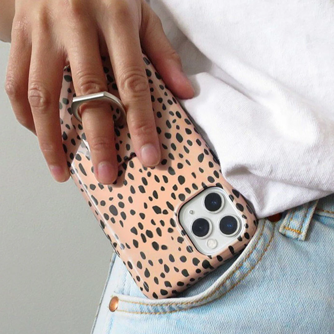 Spotted Nude Cheetah iPhone Case - Image 60