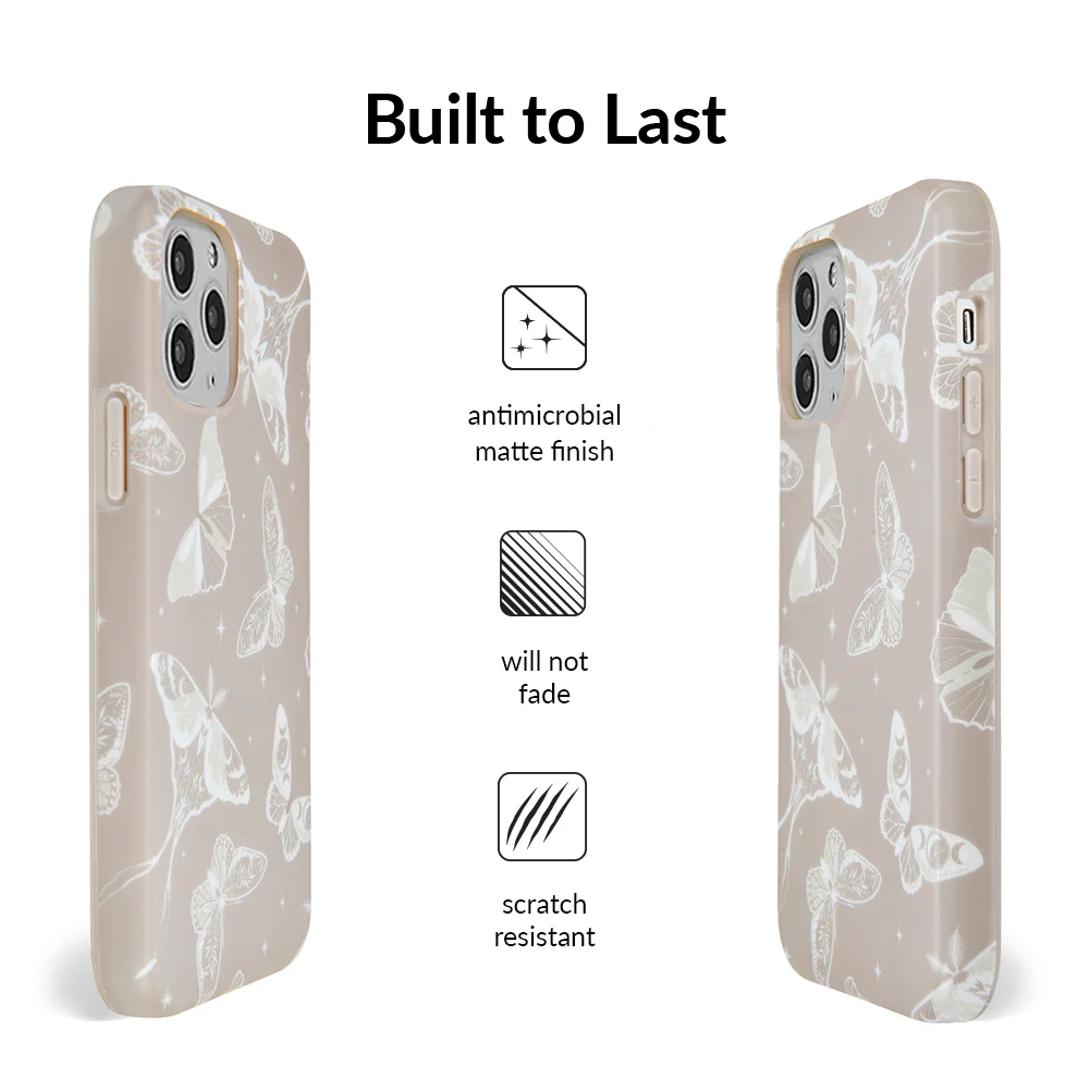 Moonlight Moths iPhone Case - Image 83