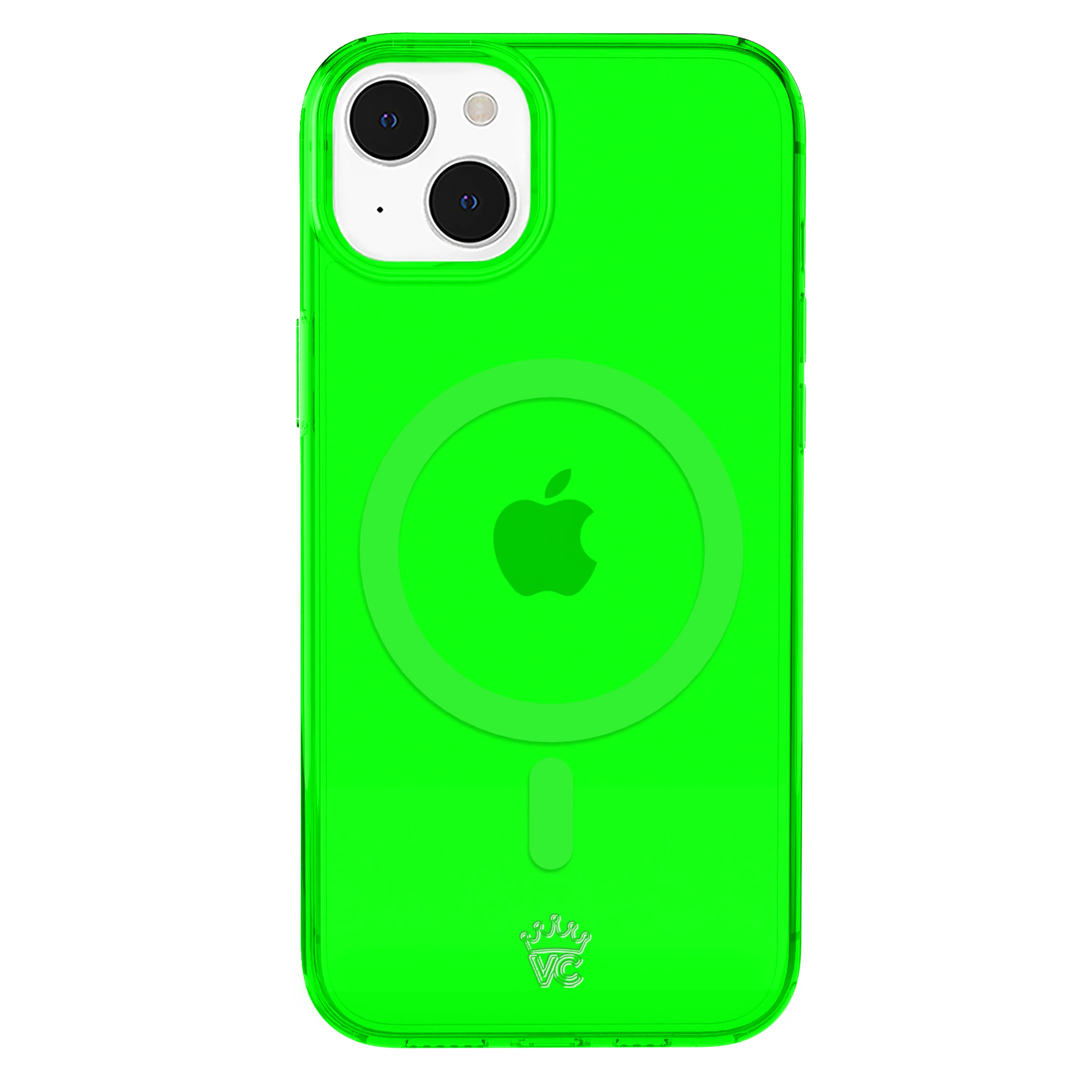 Neon Green Clear iPhone Case - Image 119