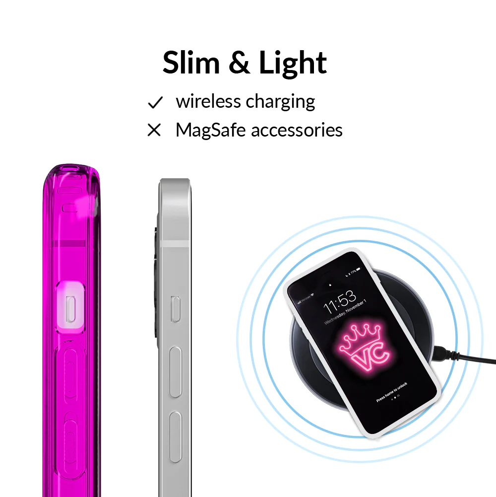 Neon Purple iPhone Case - Image 74