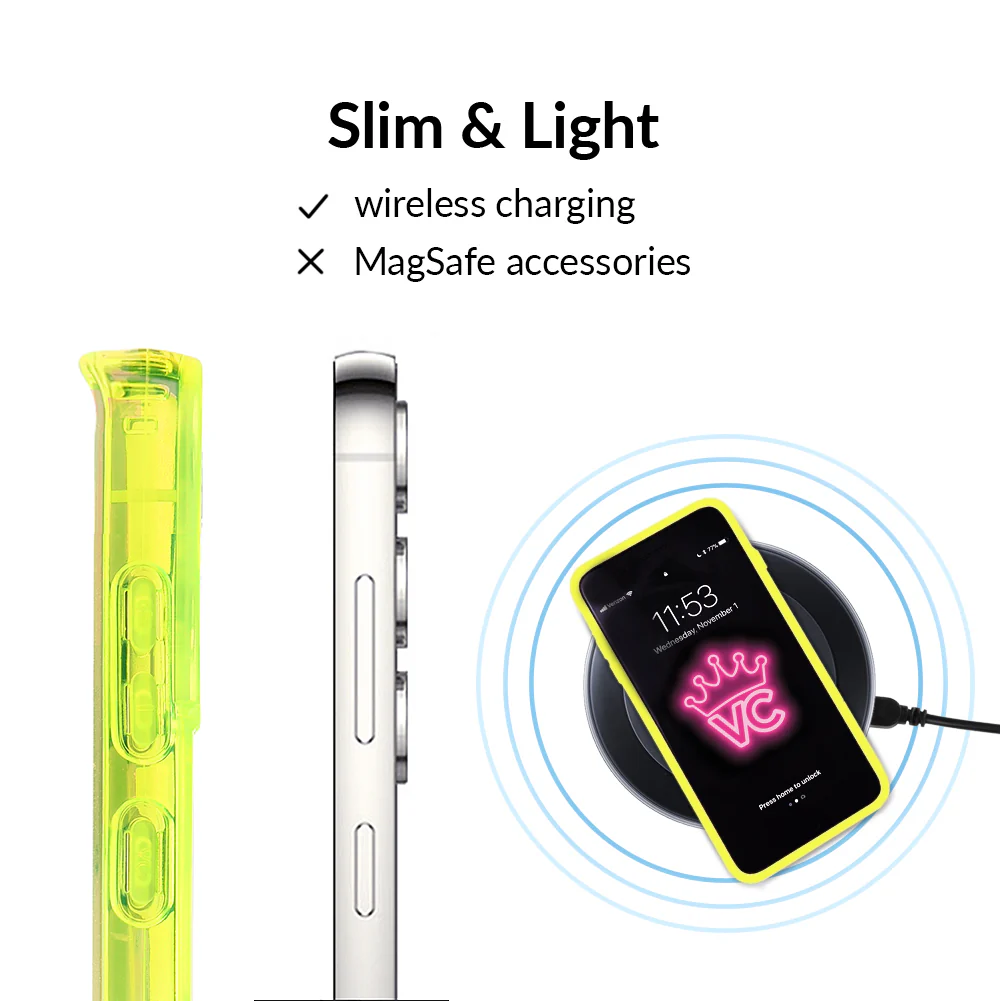 Neon Yellow Clear Samsung Case - Image 104