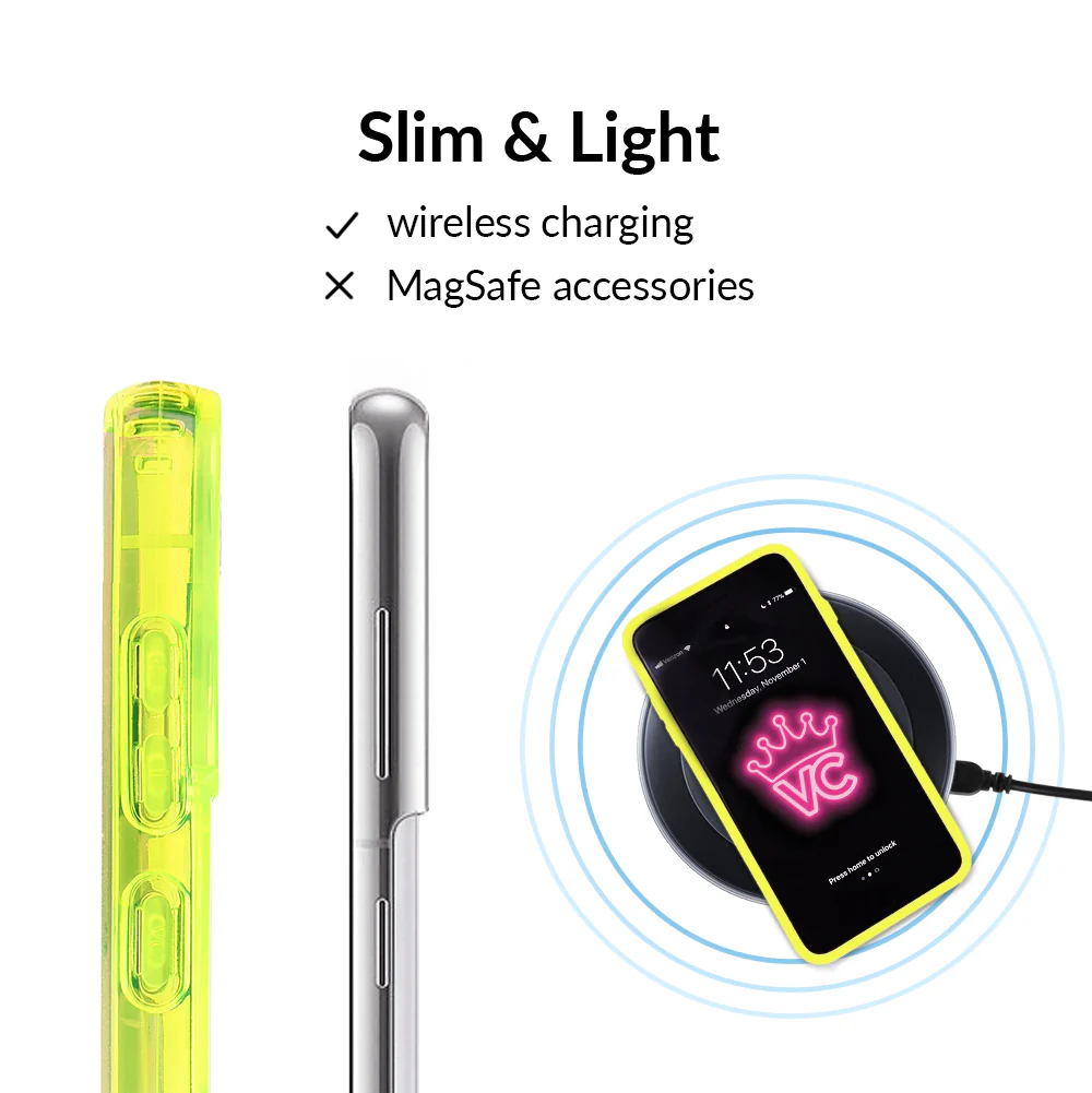 Neon Yellow Clear Samsung Case - Image 78