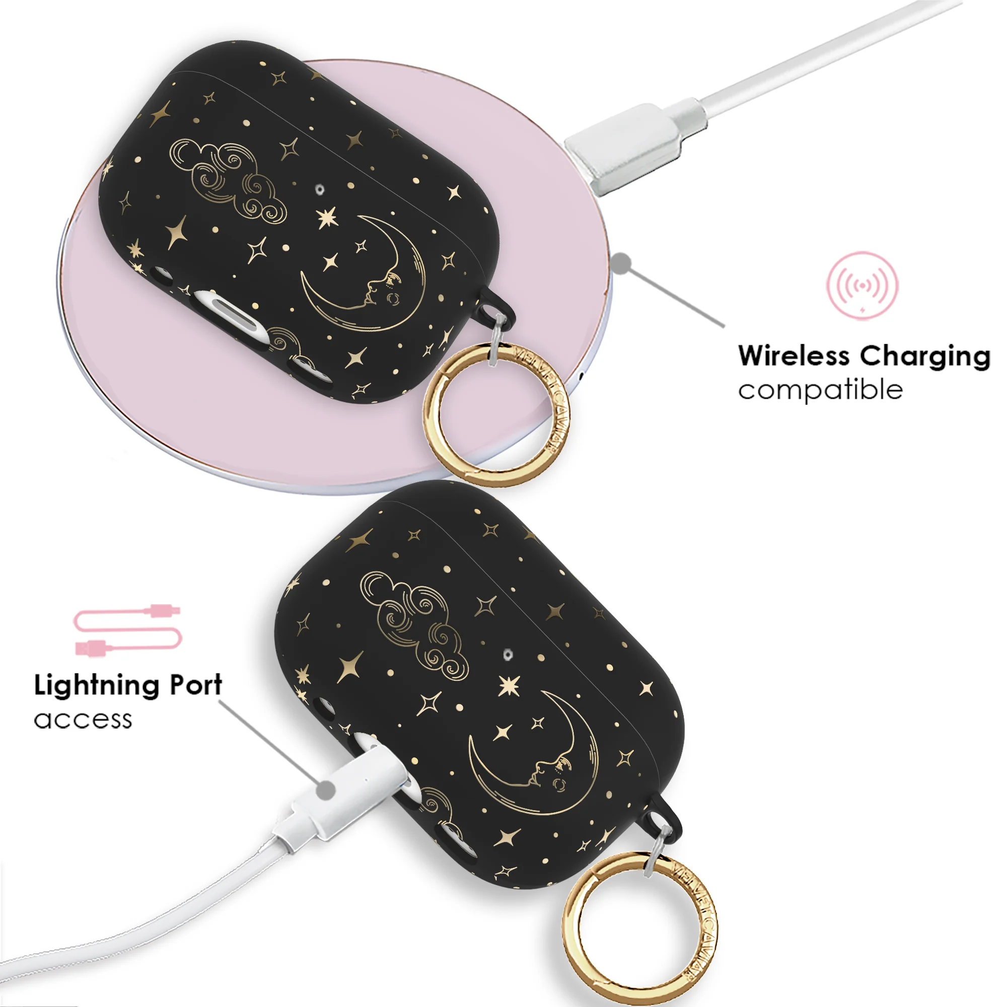 Night Sky Celestial AirPod Case - Image 24