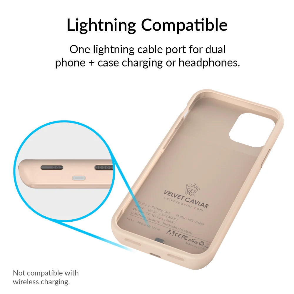 Nude iPhone Charging Case - Image 30