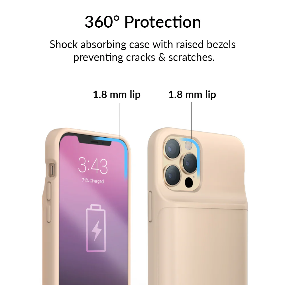 Nude iPhone Charging Case - Image 34