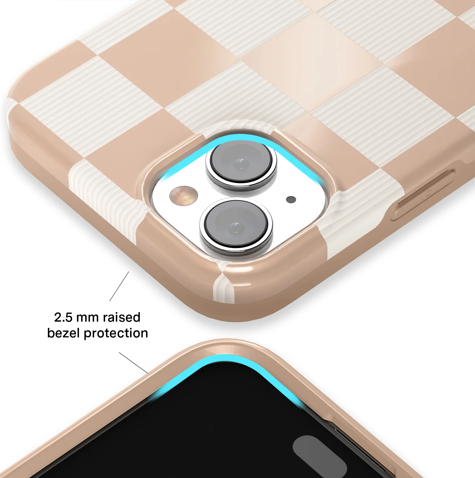 Nude Vibe Checker iPhone Case - Image 42