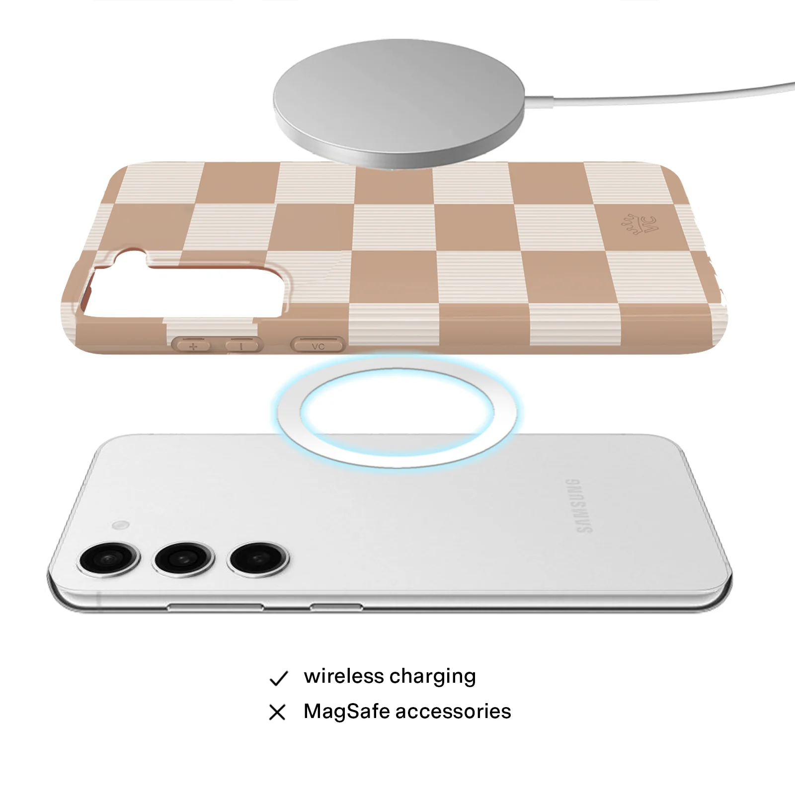 Nude Vibe Checker Samsung Case - Image 18