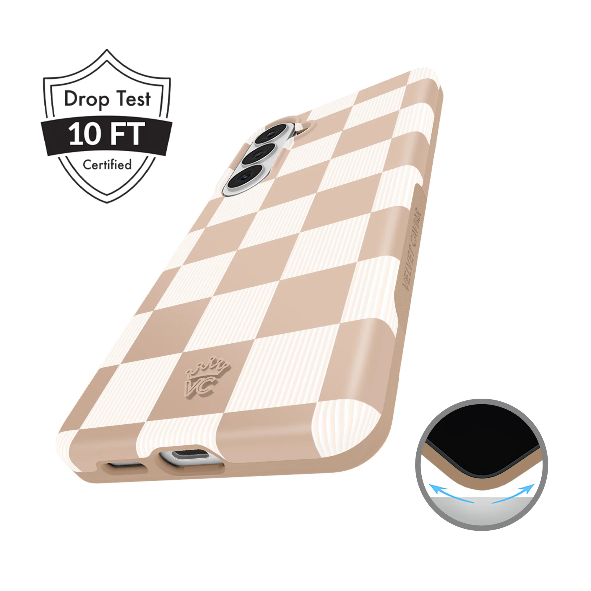 Nude Vibe Checker Samsung Case - Image 66