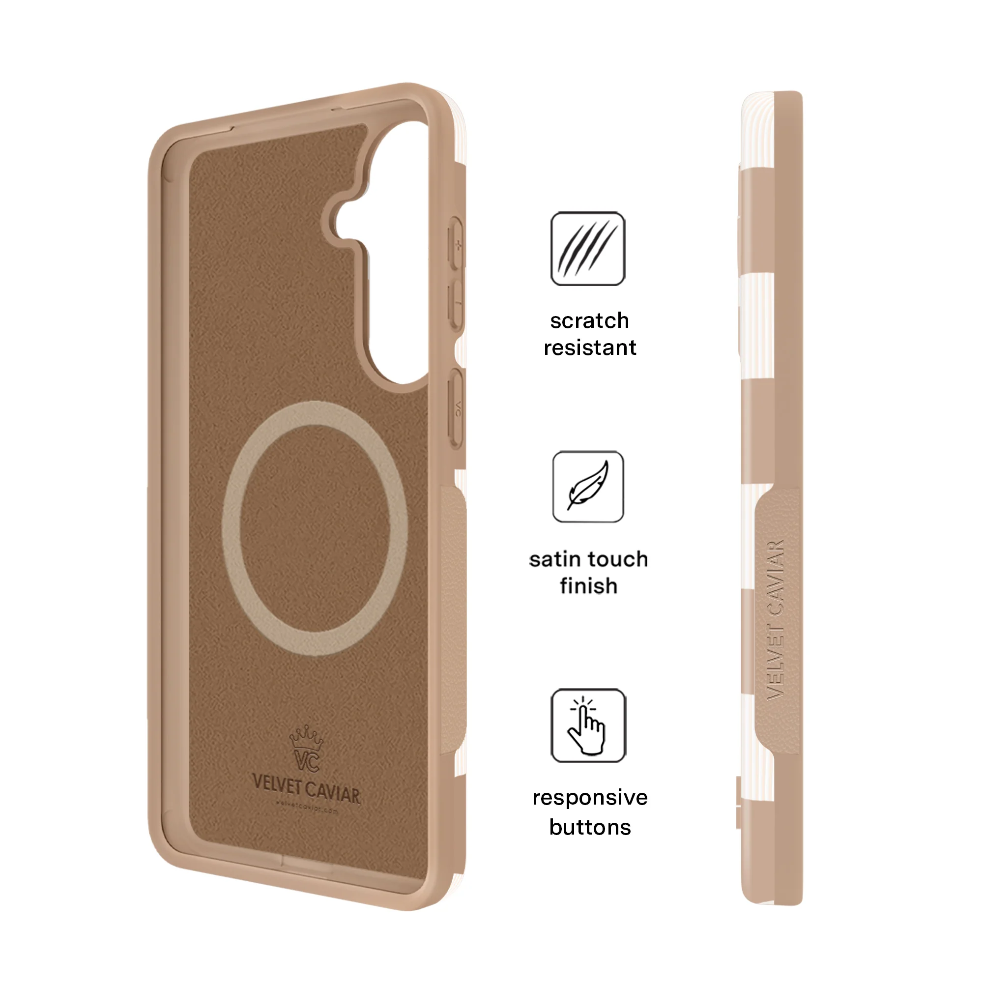 Nude Vibe Checker Samsung Case - Image 67
