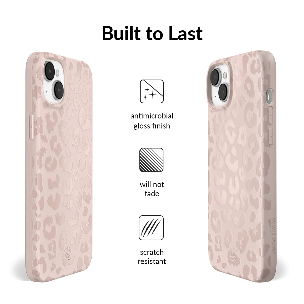 Nude Leopard iPhone Case - Image 90