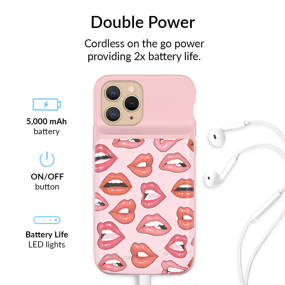 Nude Lips iPhone Charging Case - Image 20