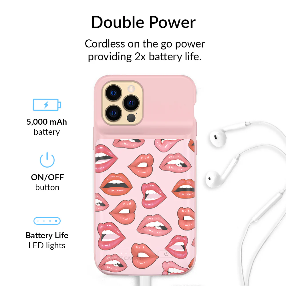 Nude Lips iPhone Charging Case - Image 38