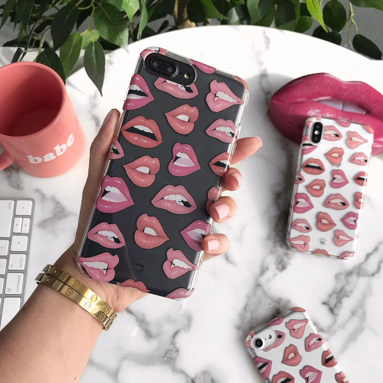 Nude Lips iPhone Case - Image 34
