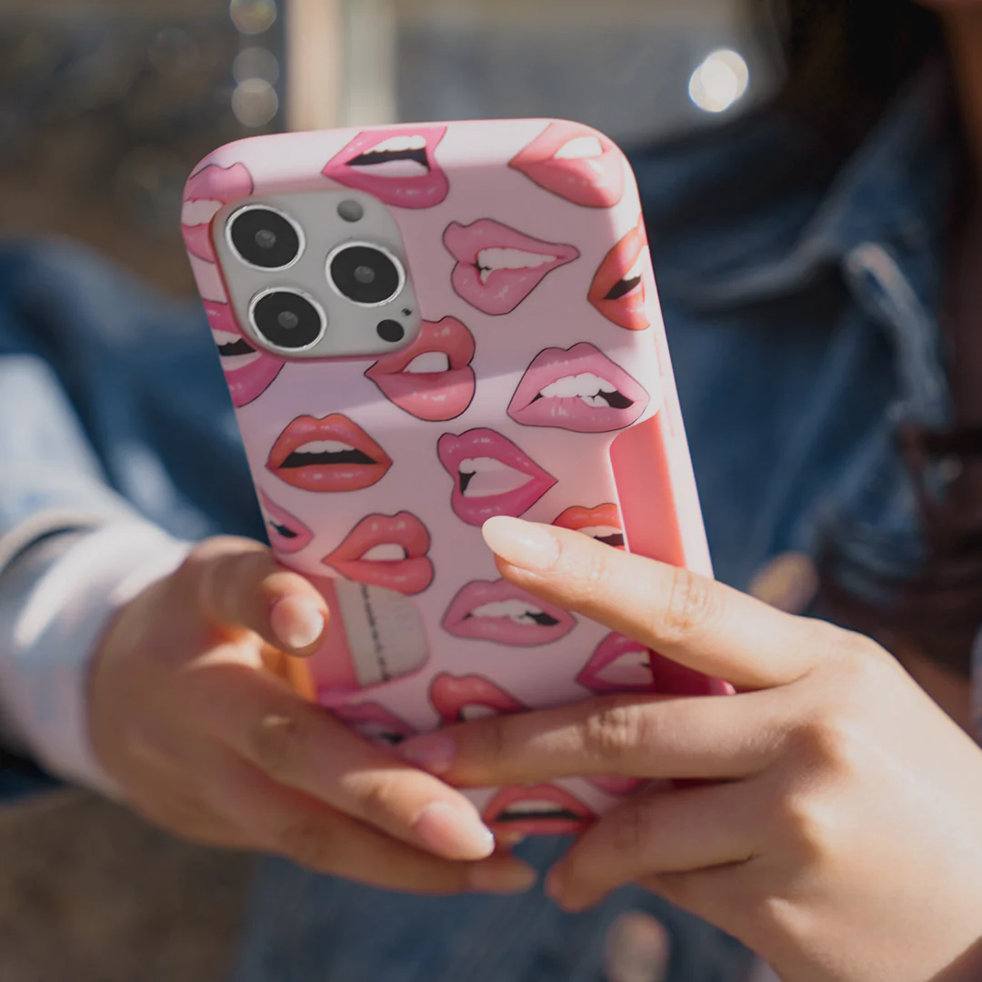 Nude Lips iPhone Wallet Case - Image 66