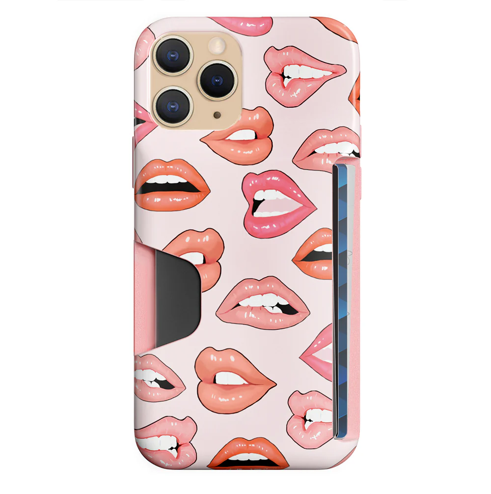 Nude Lips iPhone Wallet Case - Image 89