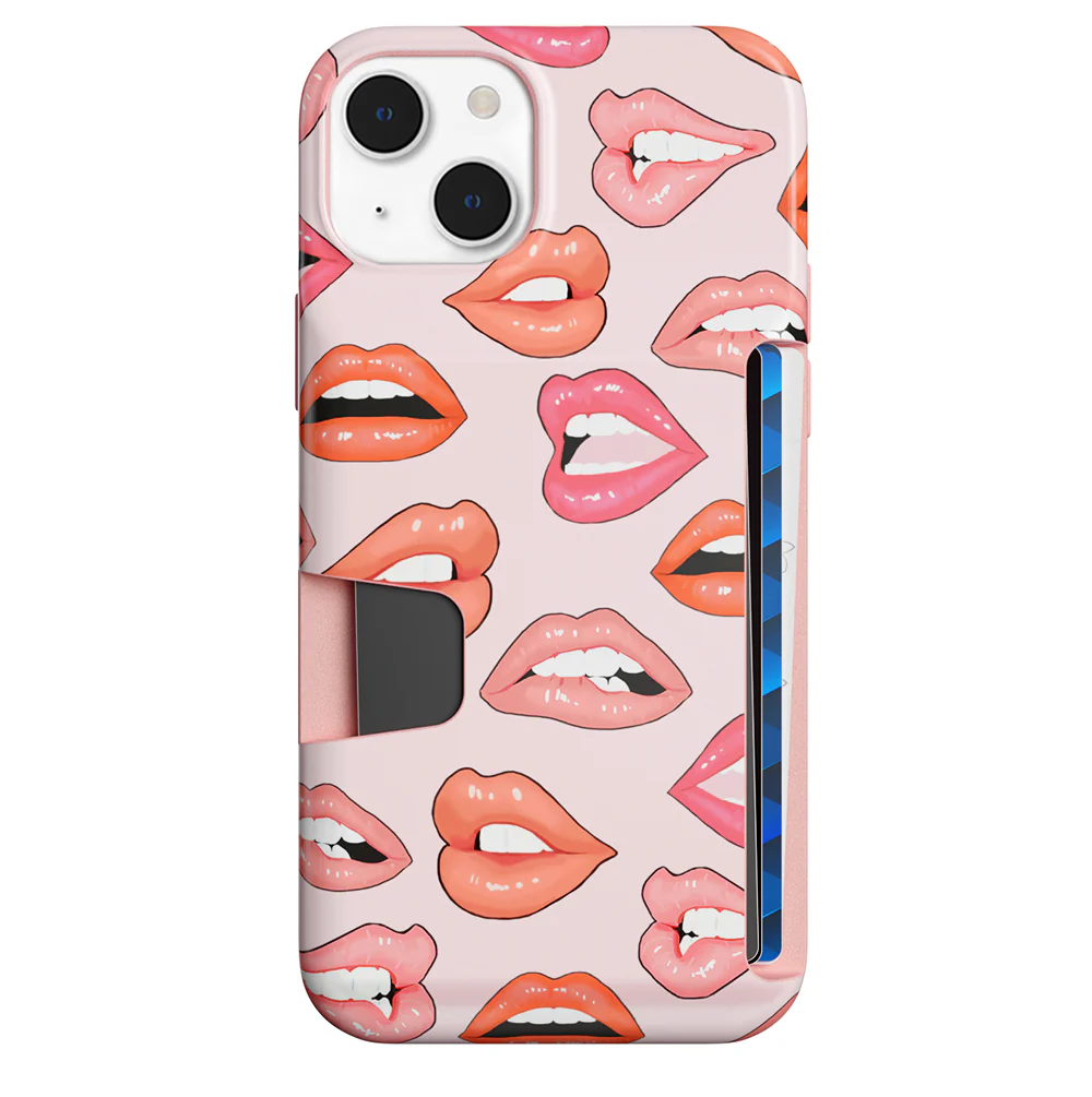 Nude Lips iPhone Wallet Case - Image 97