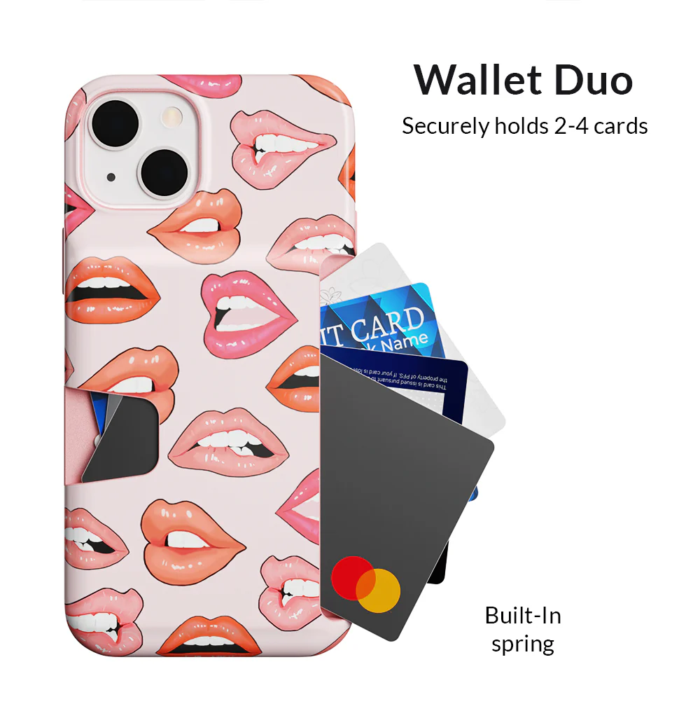 Nude Lips iPhone Wallet Case - Image 99