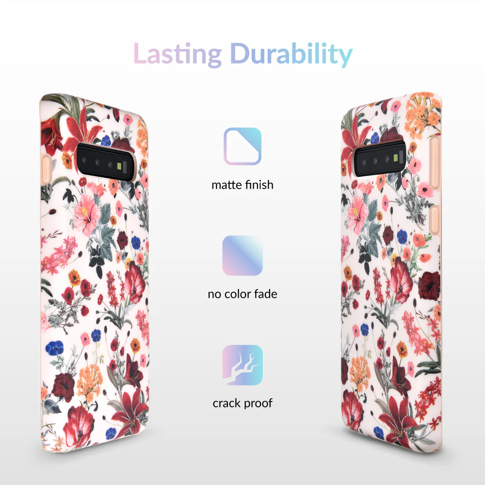 Nude Vintage Floral Samsung Galaxy Case - Image 34