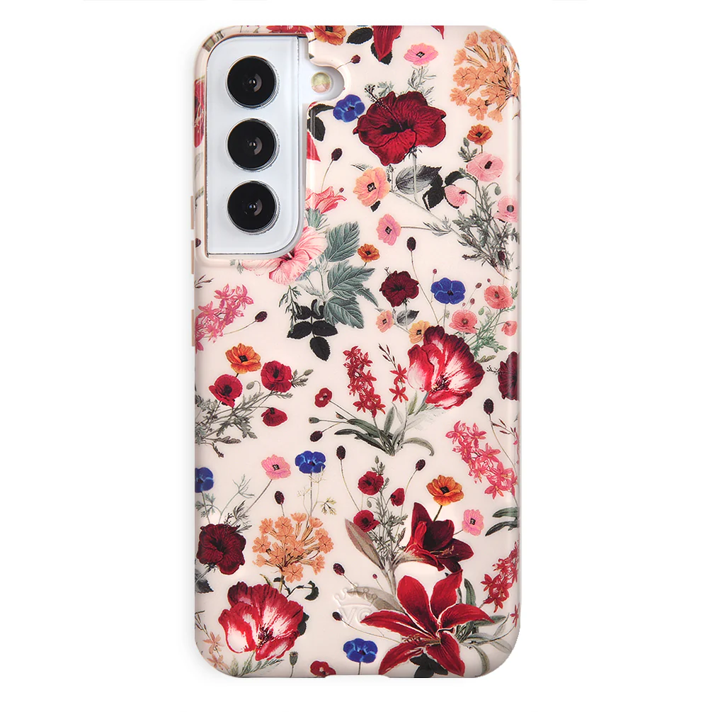 Nude Vintage Floral Samsung Galaxy Case - Image 93
