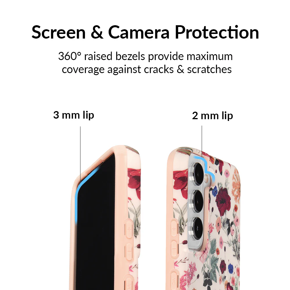 Nude Vintage Floral Samsung Galaxy Case - Image 94